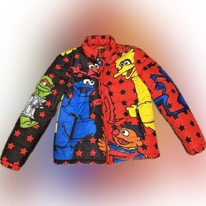 NWOT deKryptic Sesame Street Cookie Monster Bubble Jacket